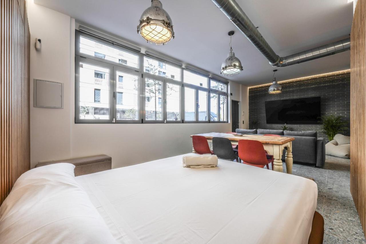Loft Reformado Industrial Apartamento Madrid Exterior foto