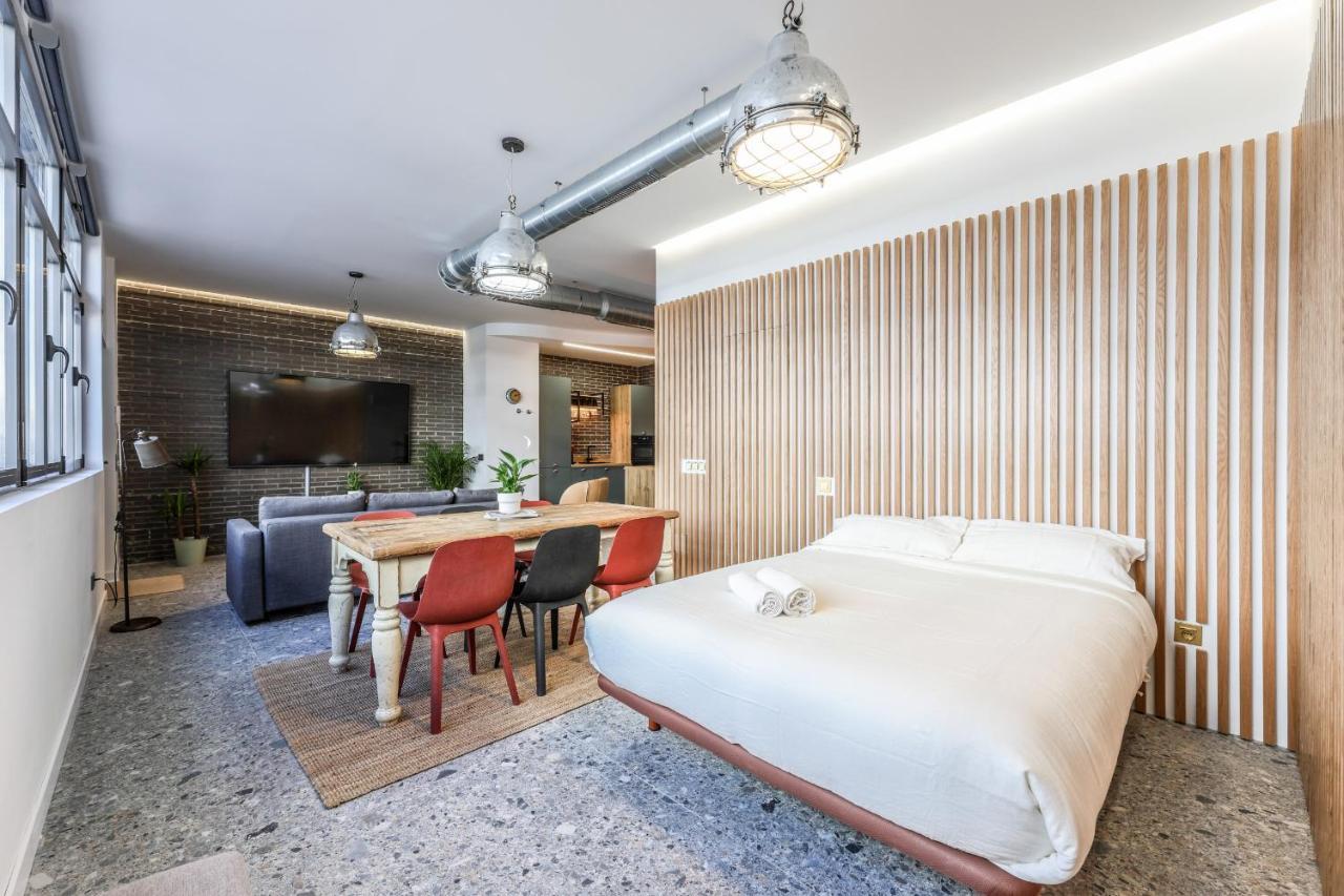Loft Reformado Industrial Apartamento Madrid Exterior foto