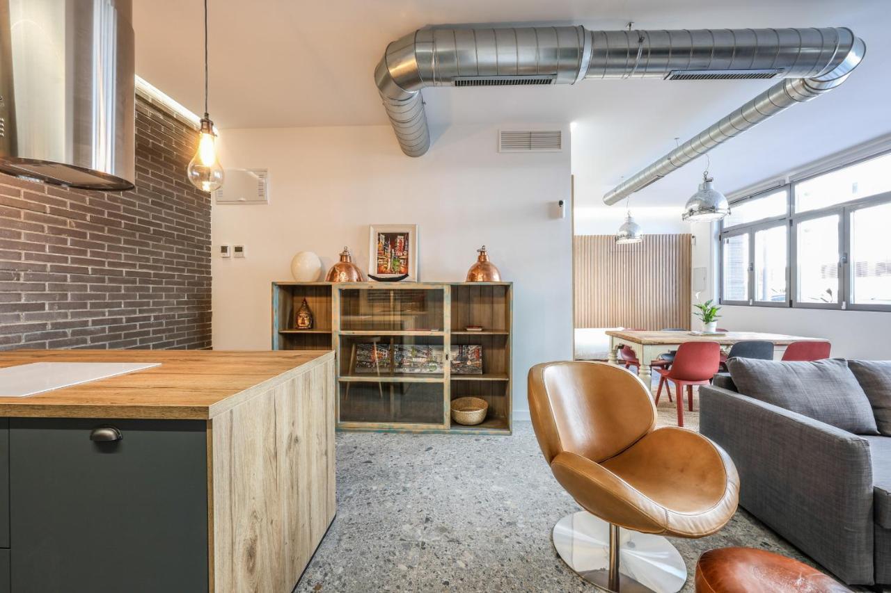 Loft Reformado Industrial Apartamento Madrid Exterior foto