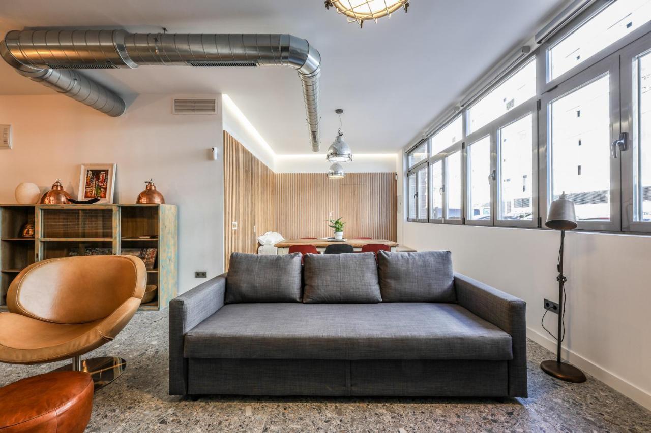 Loft Reformado Industrial Apartamento Madrid Exterior foto