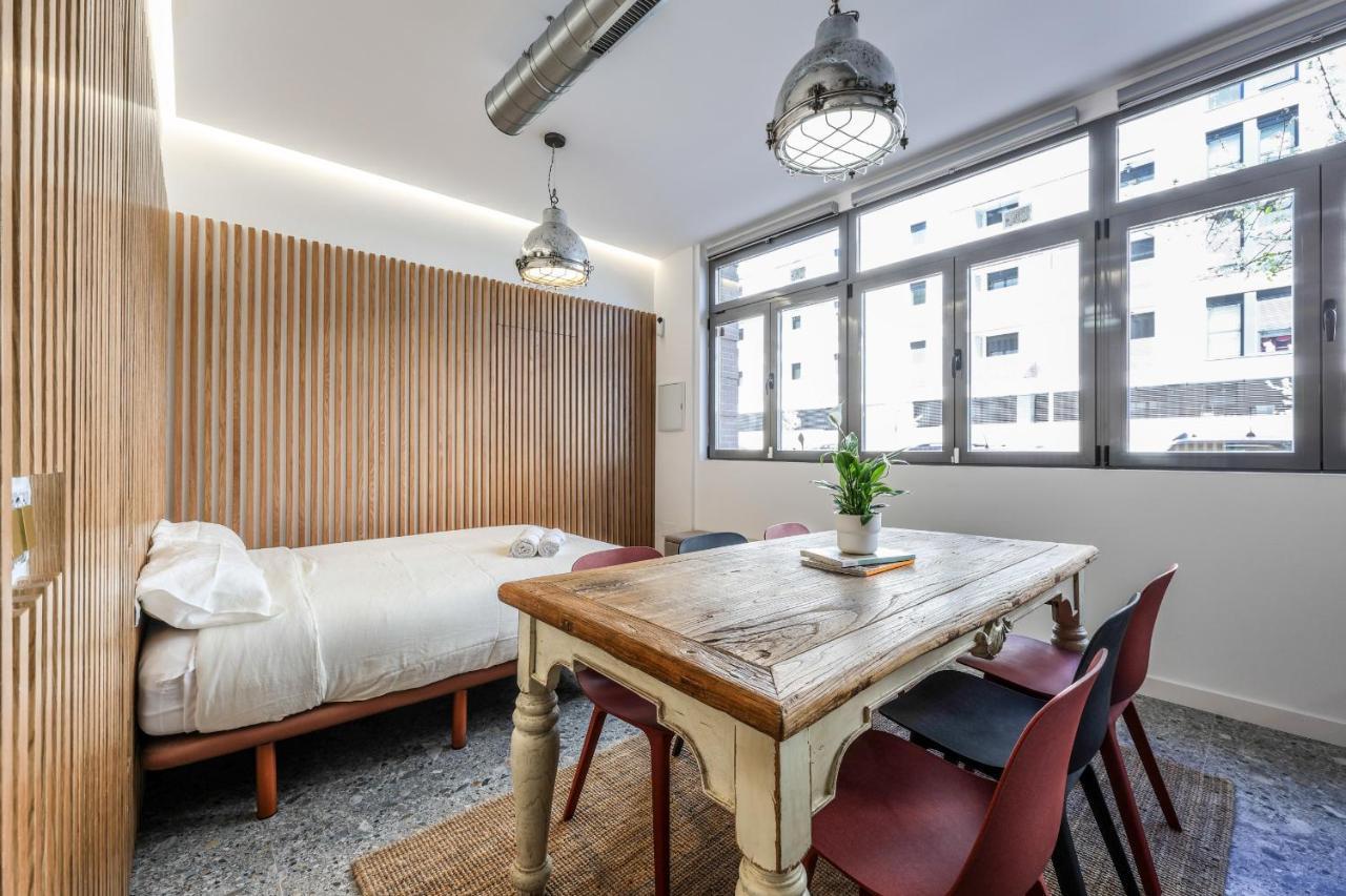 Loft Reformado Industrial Apartamento Madrid Exterior foto